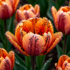 Тюльпан Литл Джем купить по цене от 199р. в интернет-магазине «Посадика» с доставкой почтой в в Владивостоке и по всей России – [изображение №1].