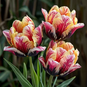 Тюльпан Роял Гарнит купить по цене от 425р. в интернет-магазине «Посадика» с доставкой почтой в в Владивостоке и по всей России – [изображение №1].